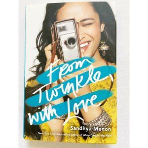 SIGNED - From Twinkle, With Love by Sandhya Menon (2018, Hardcover)